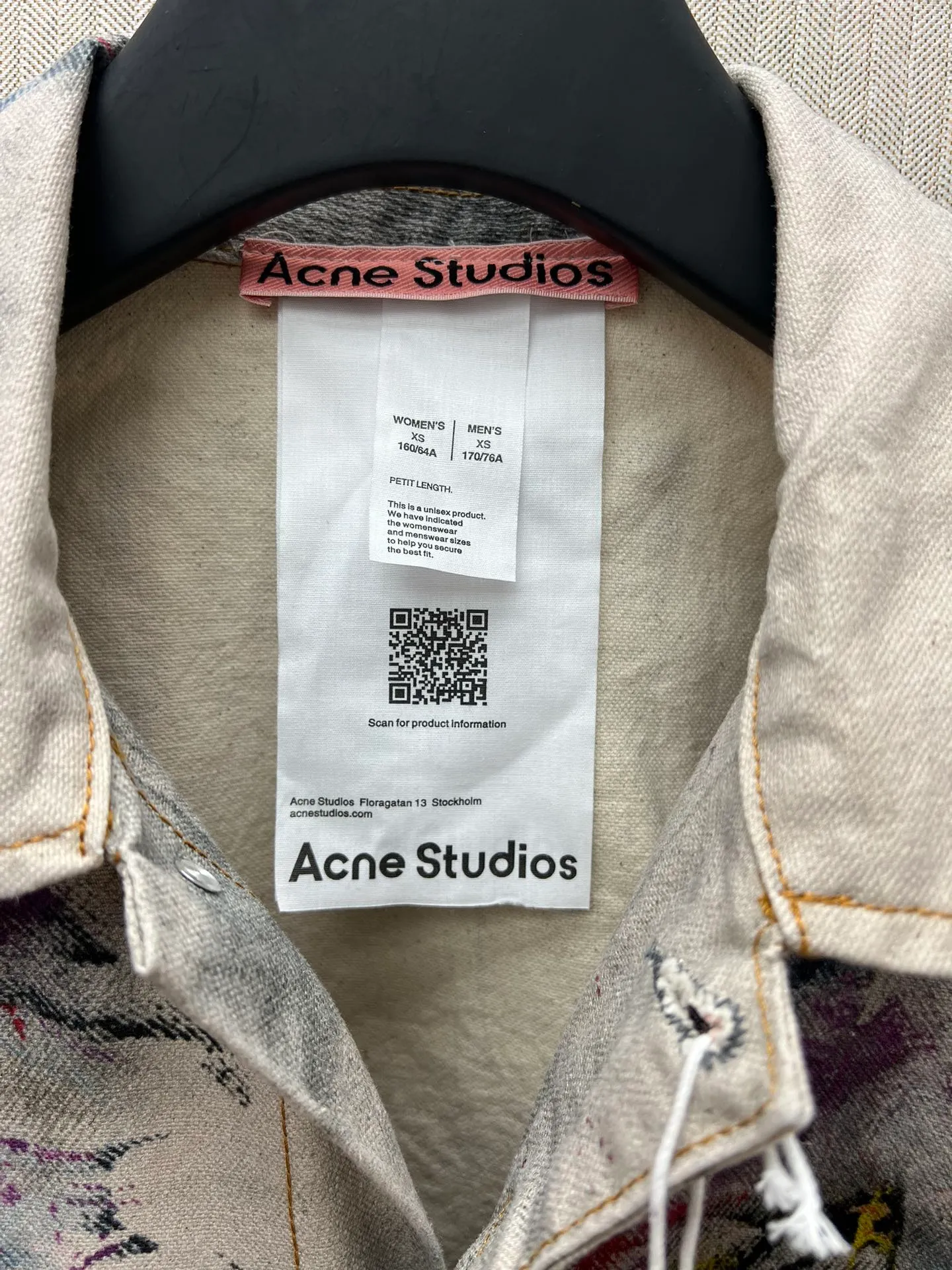 Acne 25ss New Arrival ， Light Blue ， 。 Sizes：XS.S.M.L.XL.